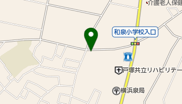 横浜市手をつなぐ育成会の地図画像