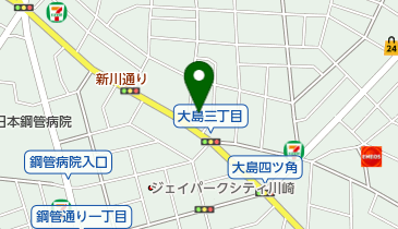 株式会社サンホーム大島店 川崎市川崎区 不動産 管理 仲介 210 04 の地図 アクセス 地点情報 Navitime