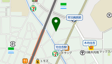 富永屋の地図画像