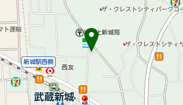 アトリエJDパリ武蔵新城店の地図画像
