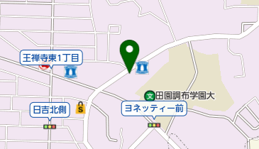 卯月クリーニングの地図画像