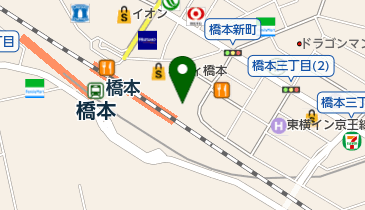 ほけん百花ミウィ橋本店の地図画像