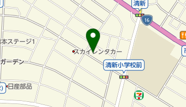 フローラ動物病院の地図画像