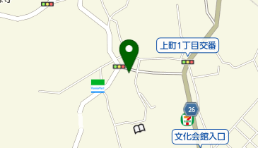 うわまち動物病院の地図画像