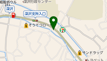 鎌倉深沢教会の地図画像