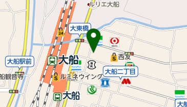 鎌倉てらこや(NPO法人)の地図画像