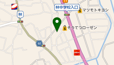 アール美容室の地図画像