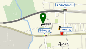 天台宗極楽寺の地図画像