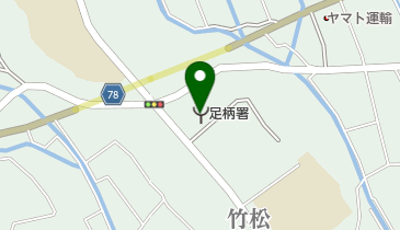 小田原市消防本部 消防課の地図画像