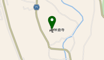 米倉寺の地図画像