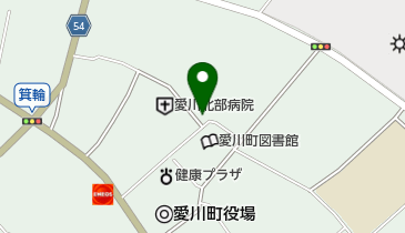 愛川薬局の地図画像