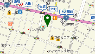 にゃんか屋ほんぽの地図画像