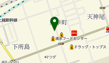 とやの動物病院の地図画像