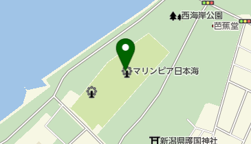 新潟交通商事株式会社 マリンピア日本海売店の地図画像