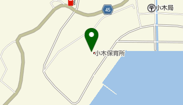 佐渡市 小木児童クラブの地図画像