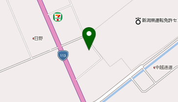 日産プリンス新潟販売株式会社東港店の地図画像
