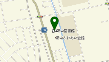 婦中ふれあい館の地図画像