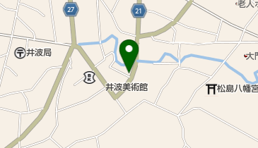 大井ふとん店の地図画像