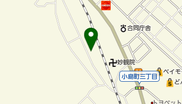 七尾霊園の地図画像