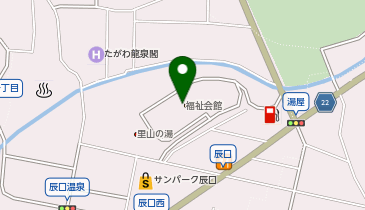 能美市役所 福祉施設 辰口福祉会館の地図画像