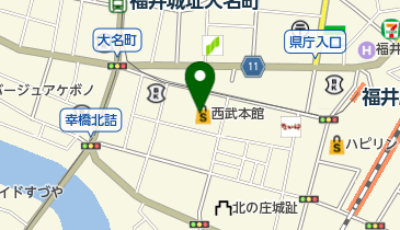 デリアテール西武福井店の地図画像