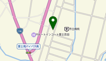日本調剤ふじ吉田薬局の地図画像