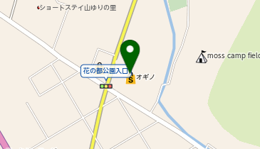 株式会社オギノ山中湖店の地図画像