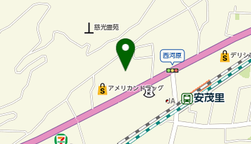 ムサシプロ安茂里店の地図画像