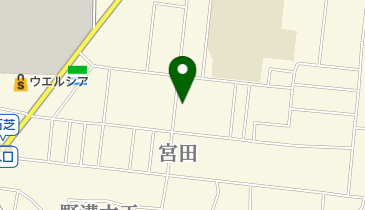 オクハラデンキの地図画像