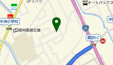 株式会社藤森プロパン商会諏訪営業所の地図画像