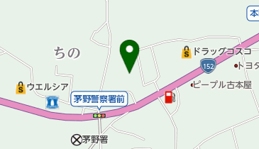 コインランドリー新・洗濯生活茅野店の地図画像