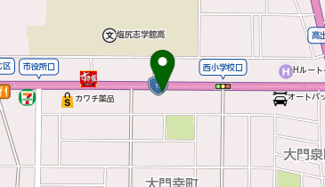 リラクゼーションひらそるの地図画像