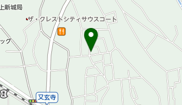 清明館の地図画像
