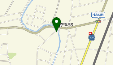 びゃんびゃん 浅水本店の地図画像