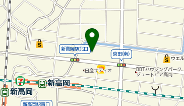 モリワンワールド高岡店の地図画像