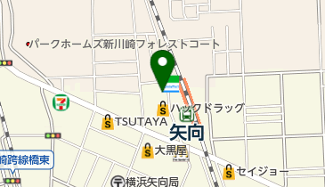 クリーニングみなみの地図画像