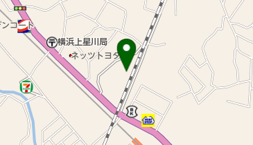 日本キリスト教団上星川教会の地図画像