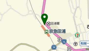 リーフヘアーの地図画像
