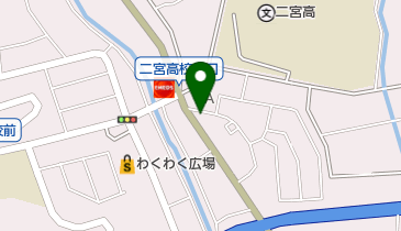 サロンデイ二宮の地図画像