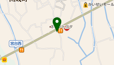 たしろ接骨院の地図画像