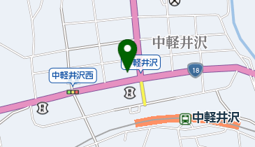 ビジョンステーション軽井沢店の地図画像