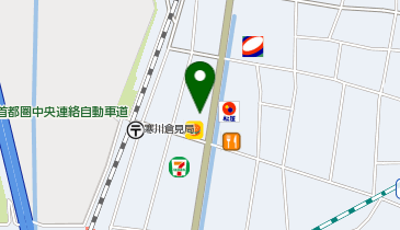 寒川水族館の地図画像