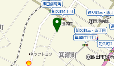 下伊那園芸農業協同組合の地図画像