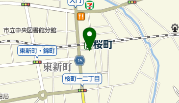 理容高坂の地図画像