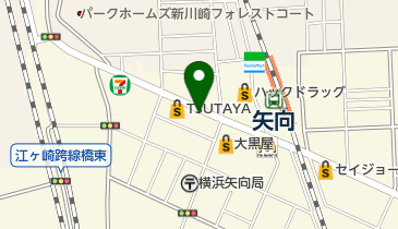 ベーカリーアンデスの地図画像