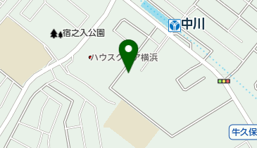 SSS進学教室横浜都筑中川校の地図画像