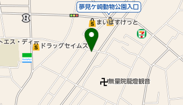 シャディサラダ館夢見ヶ崎店の地図画像