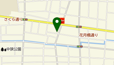 肉のいまおの地図画像