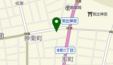 理容室おざきの地図画像