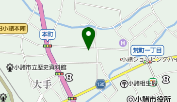 塩川塗料店の地図画像